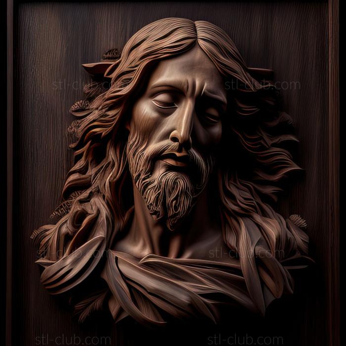 3D model st jesus (STL)